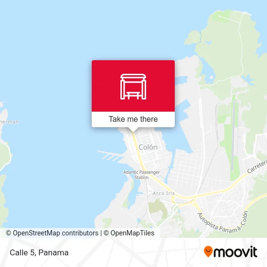 Mapa de Calle 5