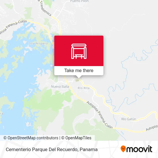 Mapa de Cementerio Parque Del Recuerdo