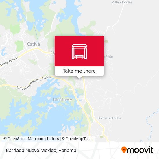 Mapa de Barriada Nuevo México