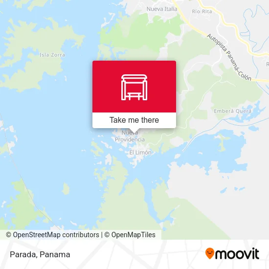Parada map