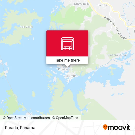 Parada map