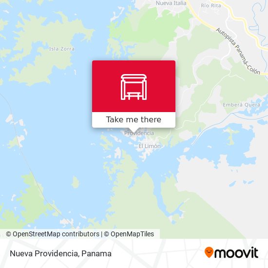 Mapa de Nueva Providencia