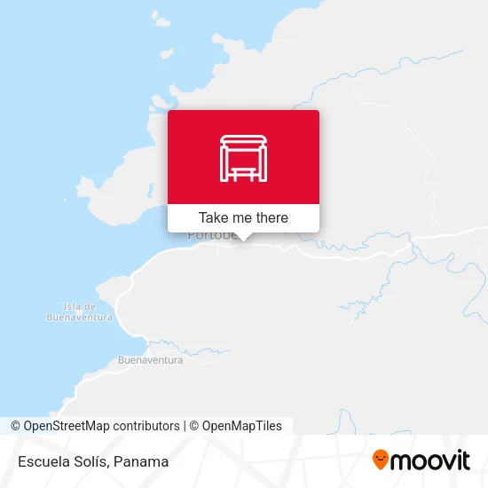 Mapa de Escuela Solís