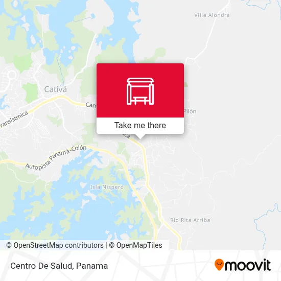 Mapa de Centro De Salud