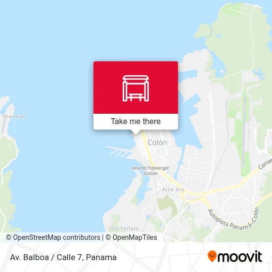 Mapa de Av. Balboa / Calle 7