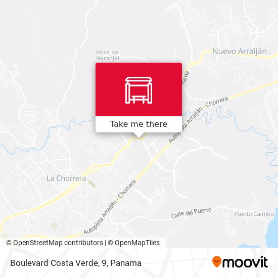 Boulevard Costa Verde, 9 map