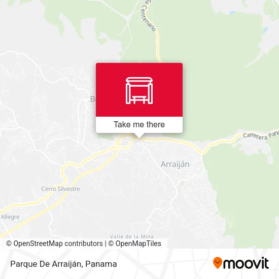 Mapa de Parque De Arraiján