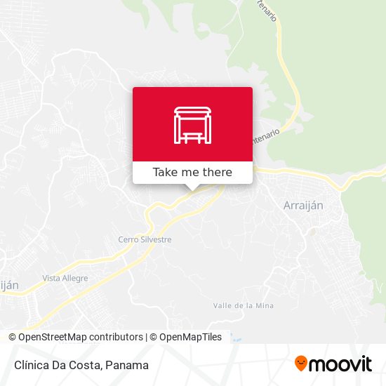 Clínica Da Costa map