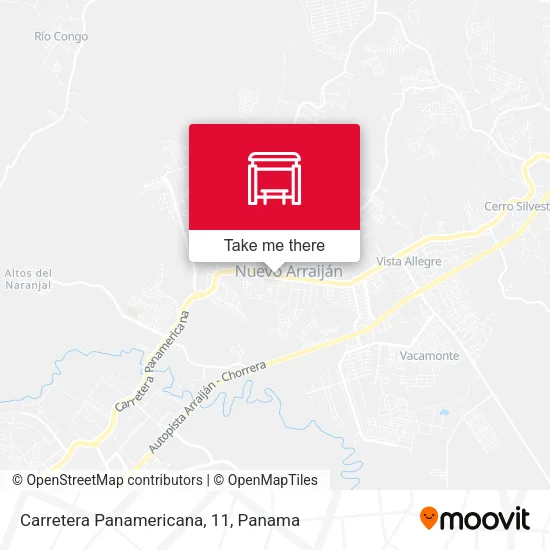 Carretera Panamericana, 11 map