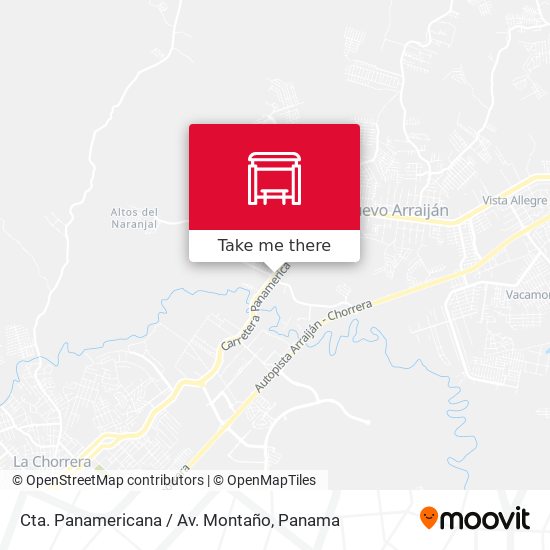 Cta. Panamericana / Av. Montaño map