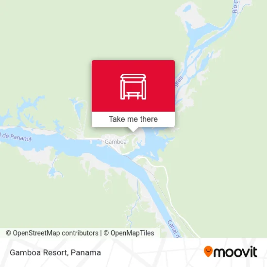 Gamboa Resort map