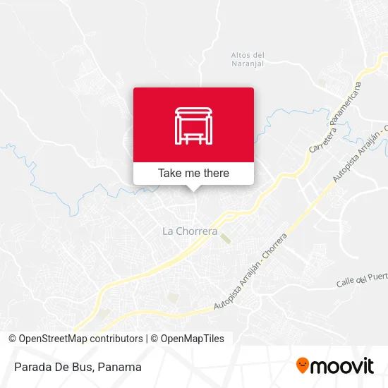 Parada De Bus map