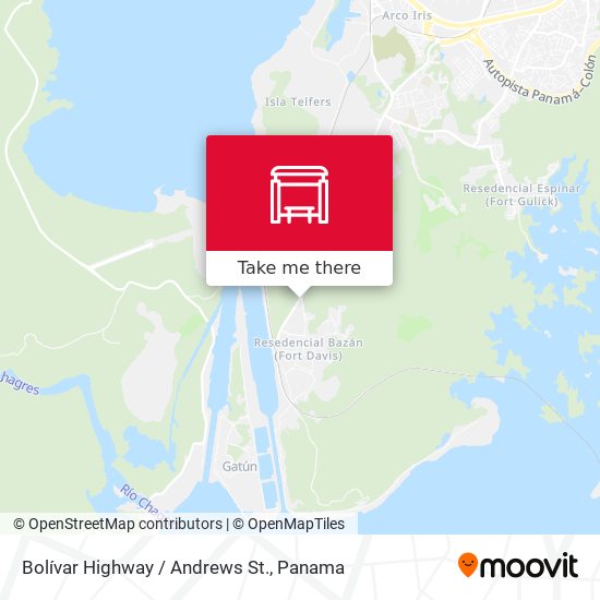 Bolívar Highway / Andrews St. map