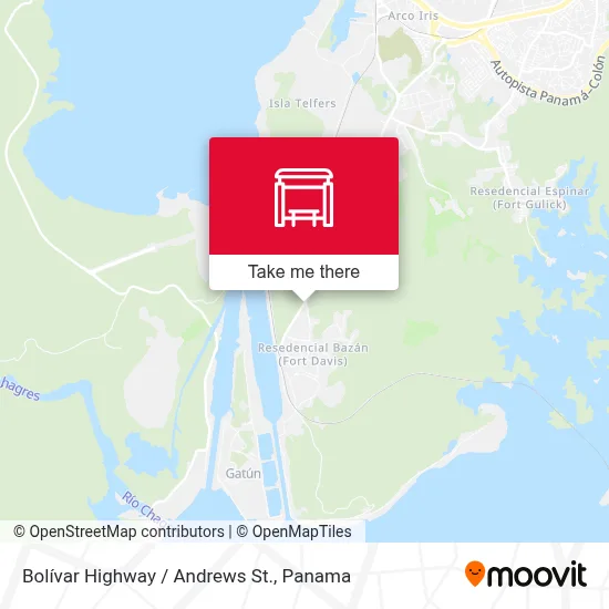 Mapa de Bolívar Highway / Andrews St.