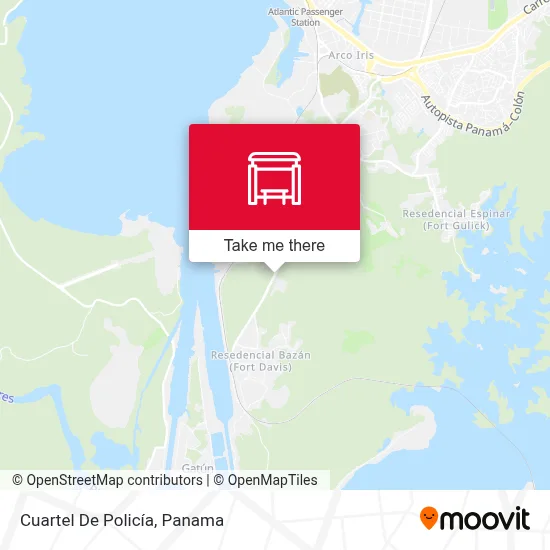 Cuartel De Policía map