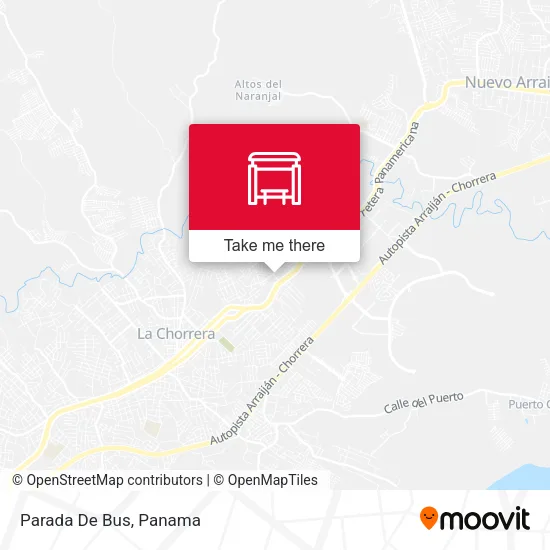Parada De Bus map