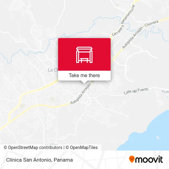 Clínica San Antonio map