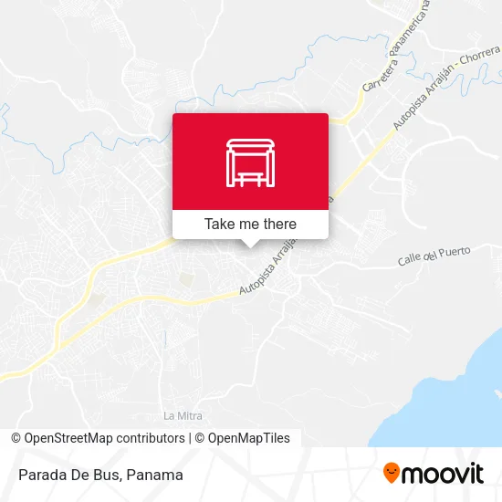 Parada De Bus map