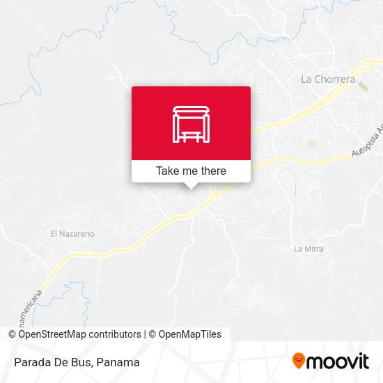 Parada De Bus map