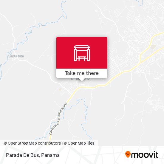 Mapa de Parada De Bus