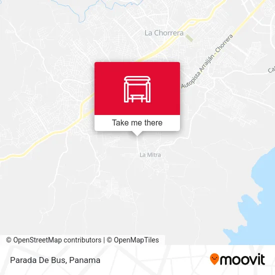 Parada De Bus map