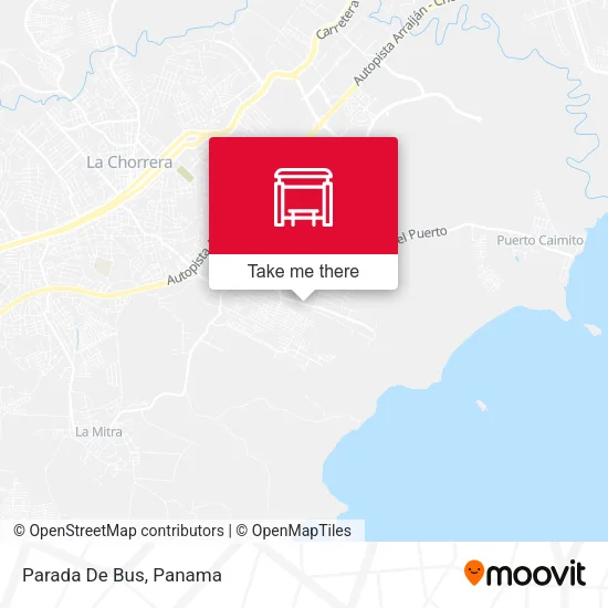 Parada De Bus map