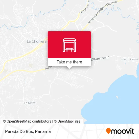 Parada De Bus map