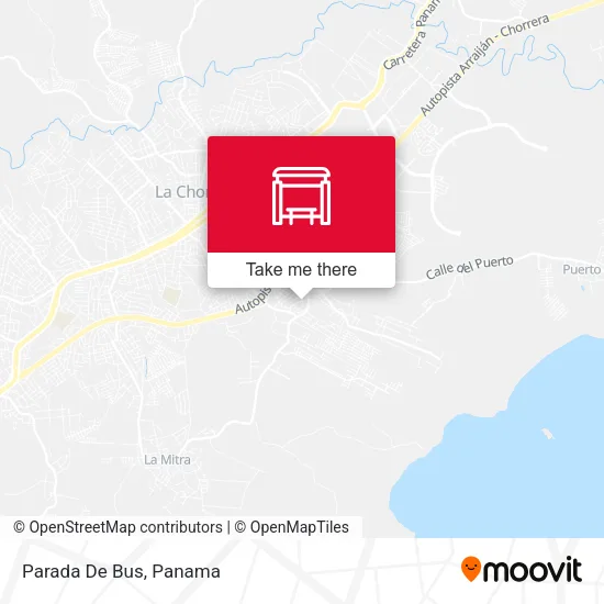 Parada De Bus map