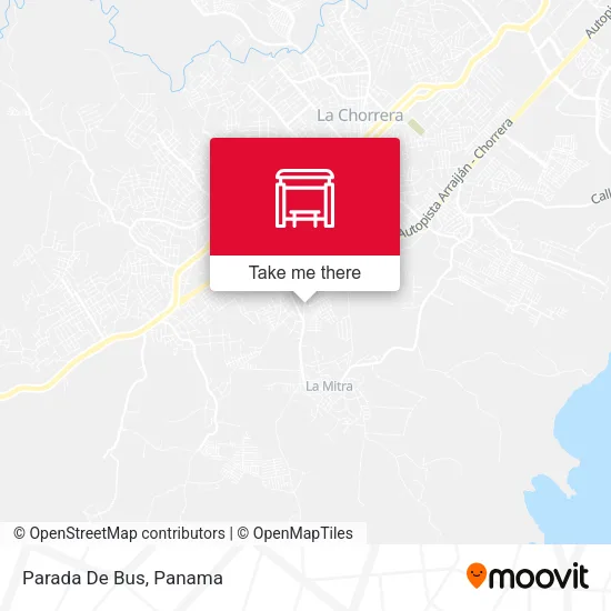 Parada De Bus map