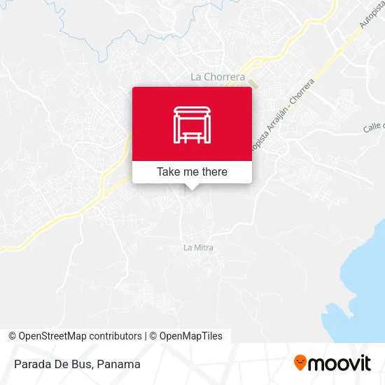 Parada De Bus map
