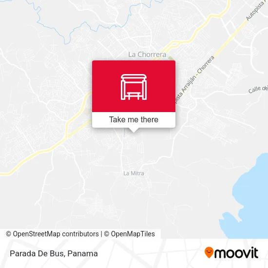 Parada De Bus map