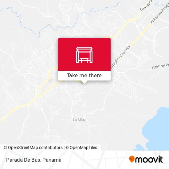 Parada De Bus map