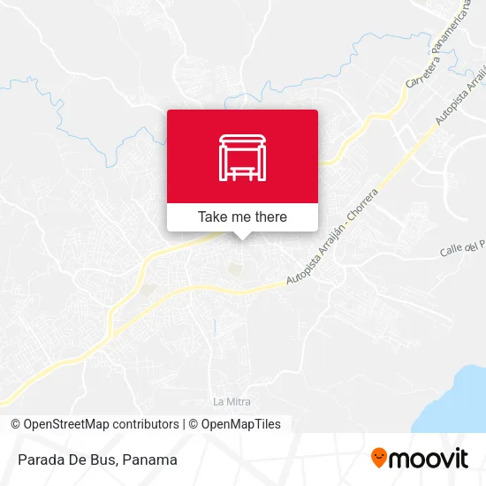 Parada De Bus map
