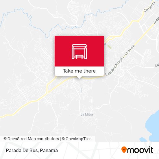 Parada De Bus map