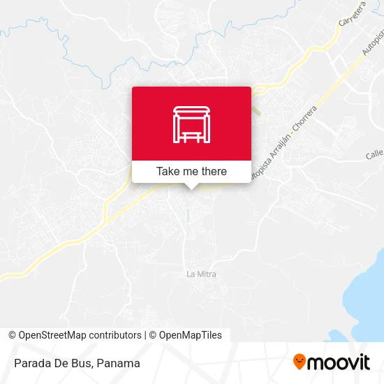 Parada De Bus map