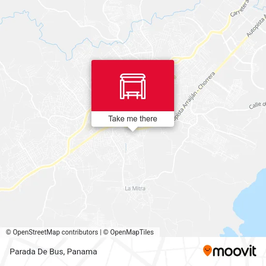 Parada De Bus map