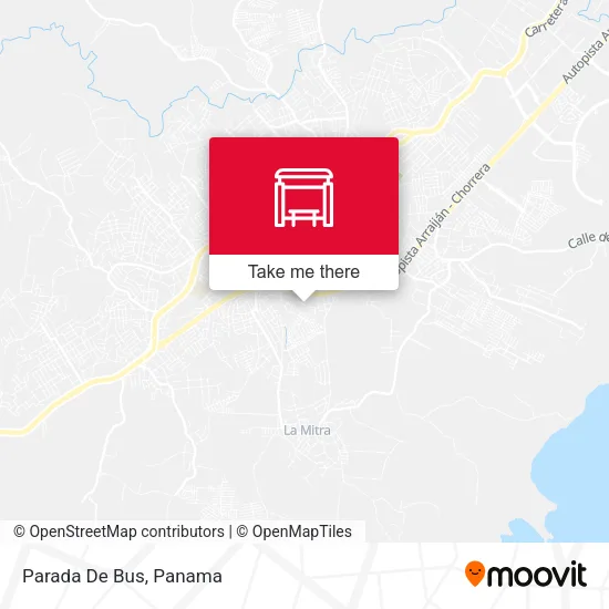 Parada De Bus map