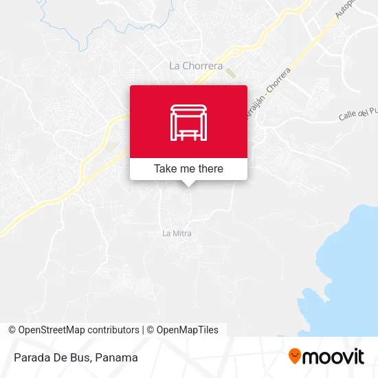 Parada De Bus map