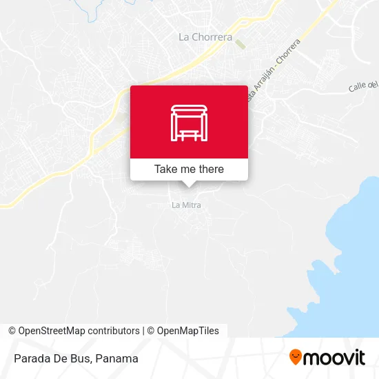 Parada De Bus map