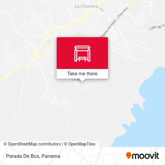 Parada De Bus map