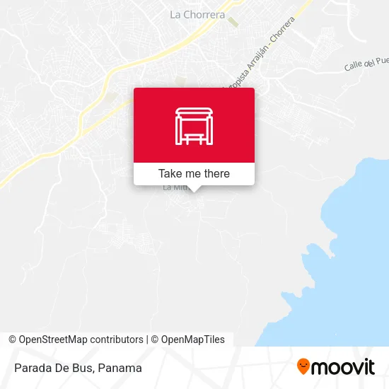 Parada De Bus map