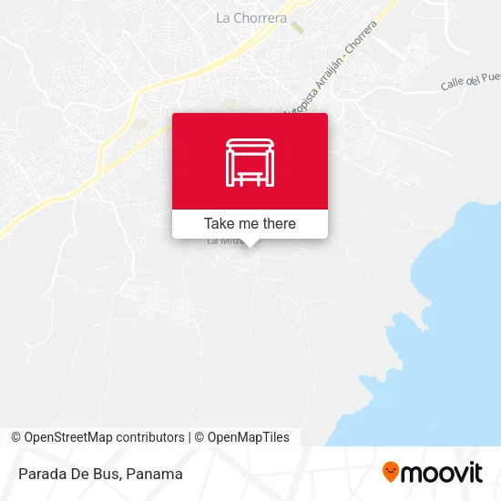 Parada De Bus map