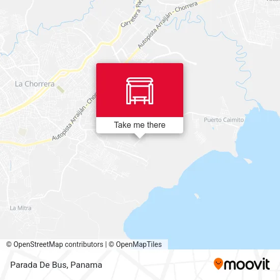Parada De Bus map