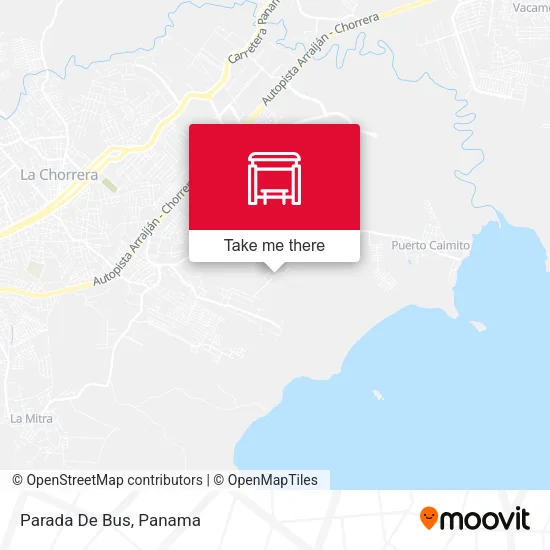 Parada De Bus map