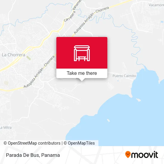Parada De Bus map