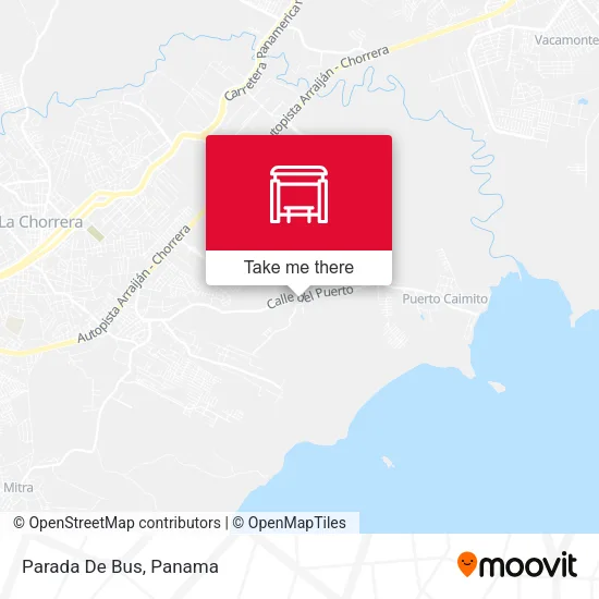 Parada De Bus map
