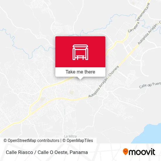 Calle Riasco / Calle O Oeste map