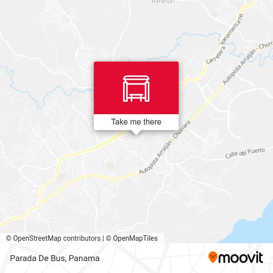 Parada De Bus map
