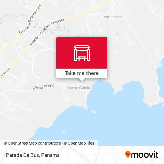 Parada De Bus map