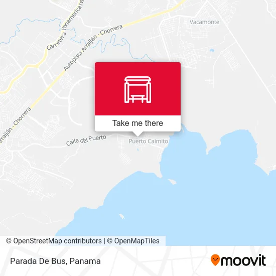 Parada De Bus map